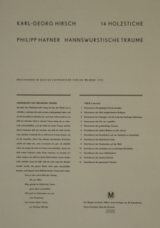 Inhaltsverzeichnis (Hirsch Karl-Georg)