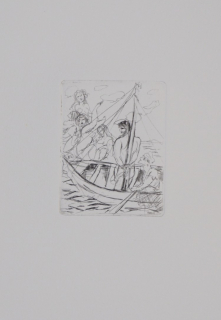 Bl.5 Odysseus bei den Sirenen (Schwimmer Max)
